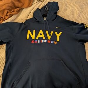 Nike Naval Academy Midshipmen Hoodie -Rare Find